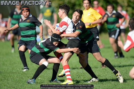 2015-05-16 Rugby Lyons Settimo Milanese U14-Rugby Monza 0381